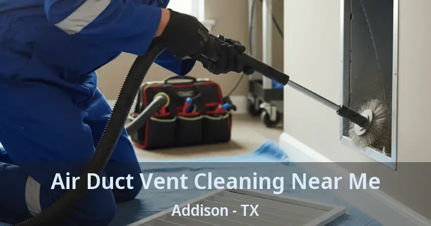 Air Duct Vent Cleaning Near Me Addison - TX