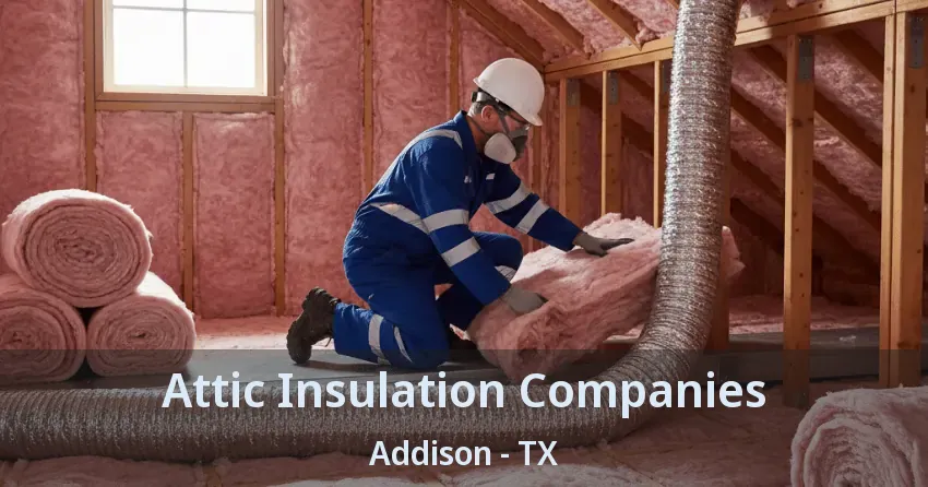 Attic Insulation Companies Addison - TX