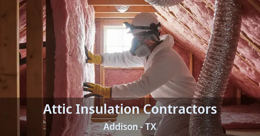 Attic Insulation Contractors Addison - TX
