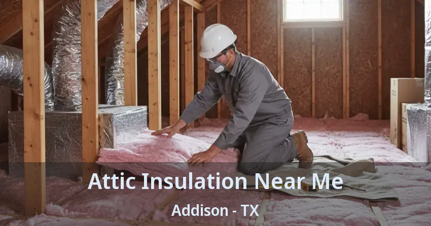 Attic Insulation Near Me Addison - TX Attic Insulation Near Me Addison - TX