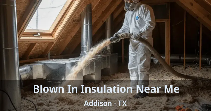 Blown In Insulation Near Me Addison - TX
