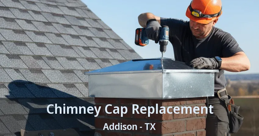 Chimney Cap Replacement Addison - TX