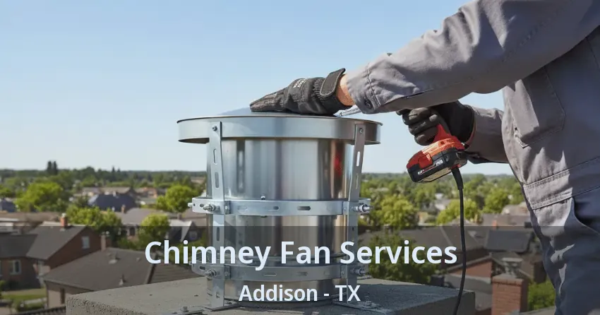 Chimney Fan Services Addison - TX