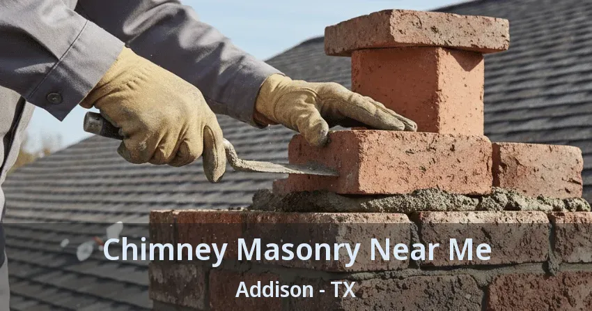 Chimney Masonry Near Me Addison - TX