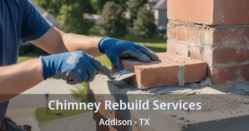 Chimney Rebuild Services Addison - TX