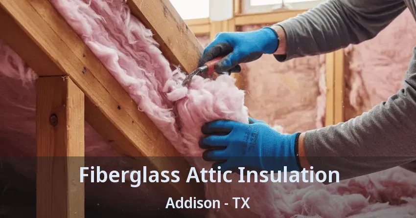 Fiberglass Attic Insulation Addison - TX