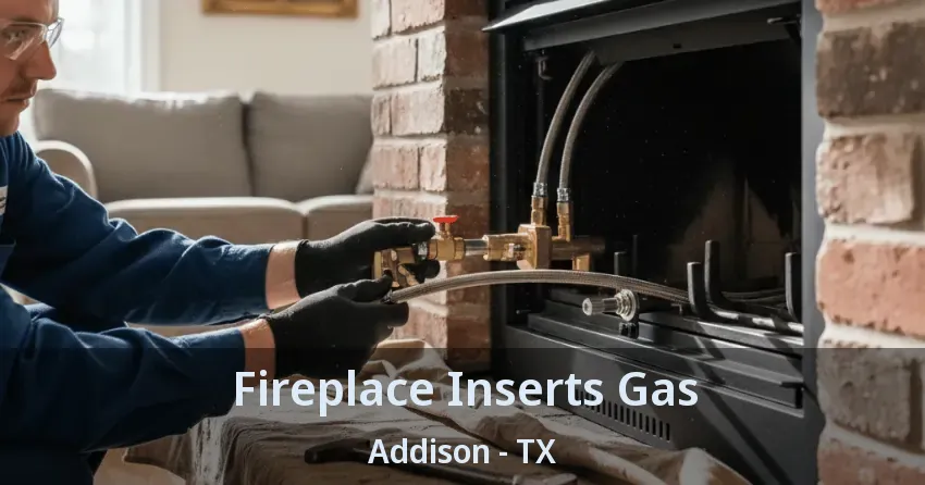 Fireplace Inserts Gas Addison - TX