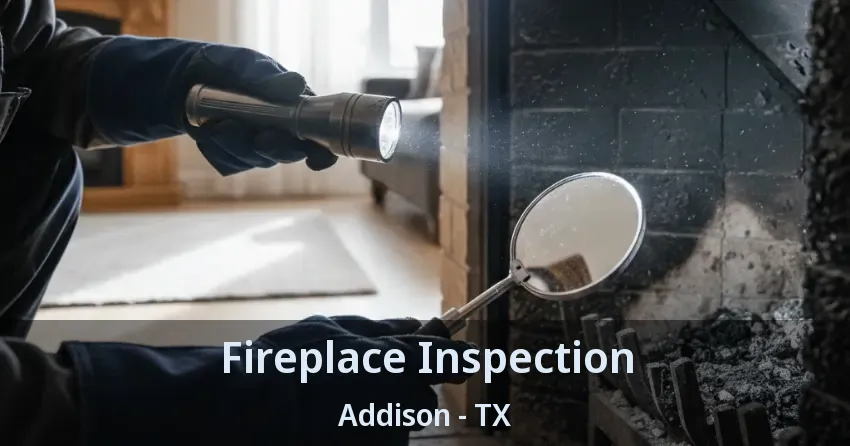Fireplace Inspection Addison - TX