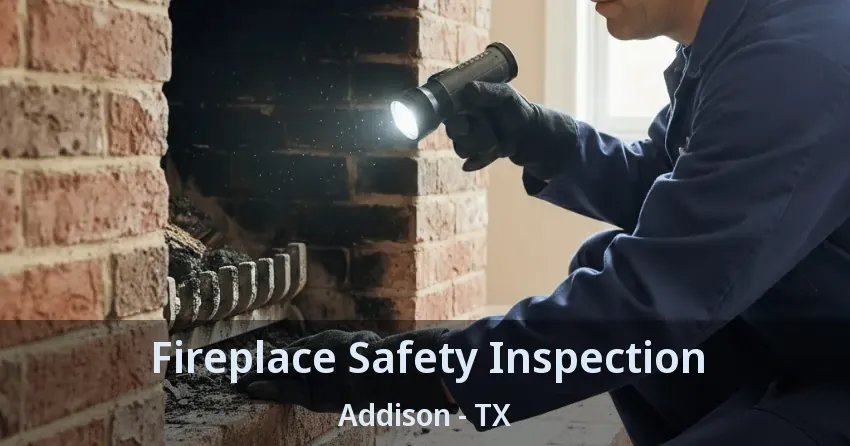 Fireplace Safety Inspection Addison - TX