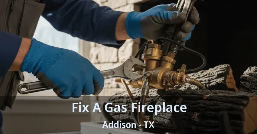 Fix A Gas Fireplace Addison - TX