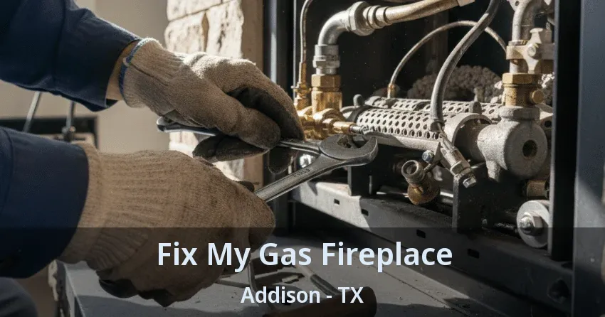 Fix My Gas Fireplace Addison - TX
