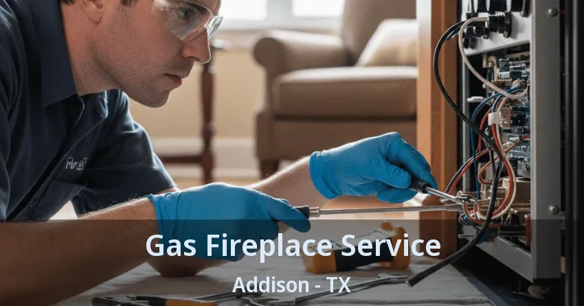Gas Fireplace Service Addison - TX
