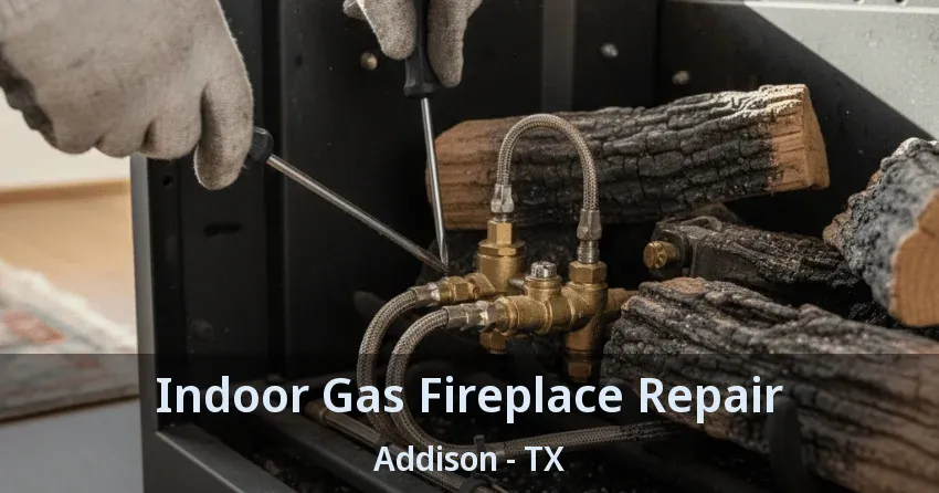 Indoor Gas Fireplace Repair Addison - TX