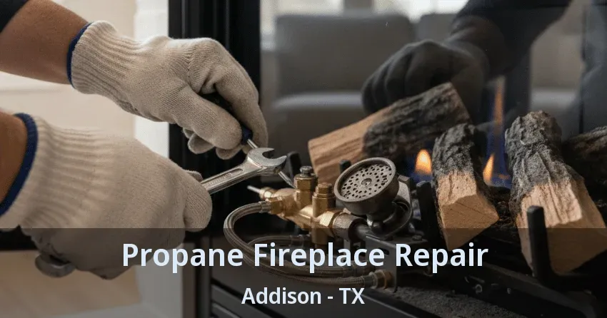 Propane Fireplace Repair Addison - TX