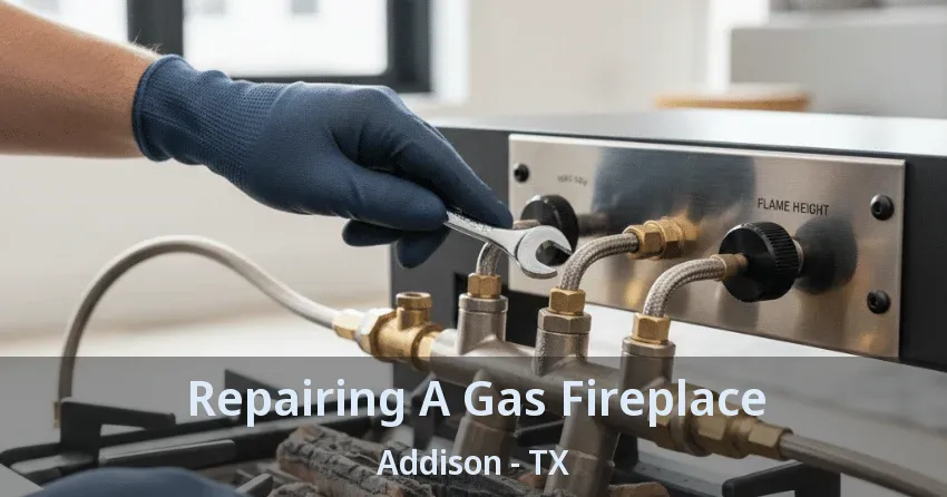 Repairing A Gas Fireplace Addison - TX