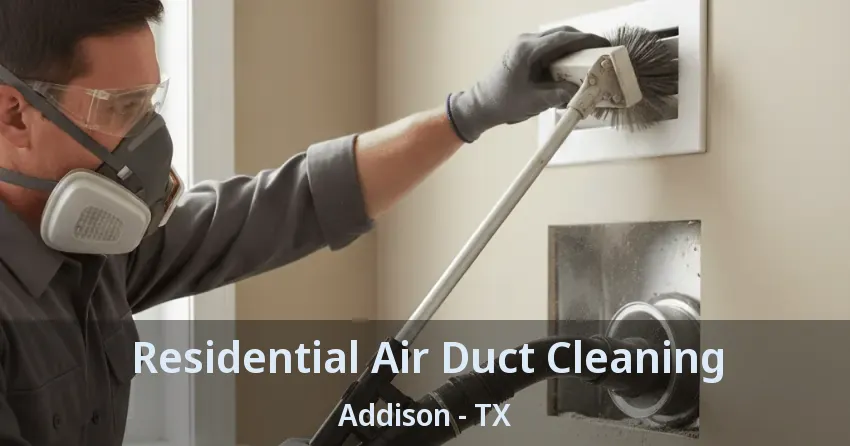 Residential Air Duct Cleaning Addison - TX