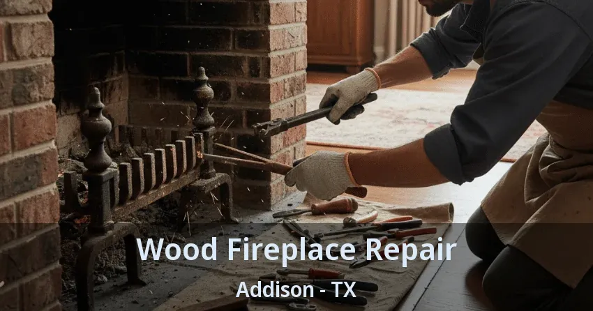 Wood Fireplace Repair Addison - TX